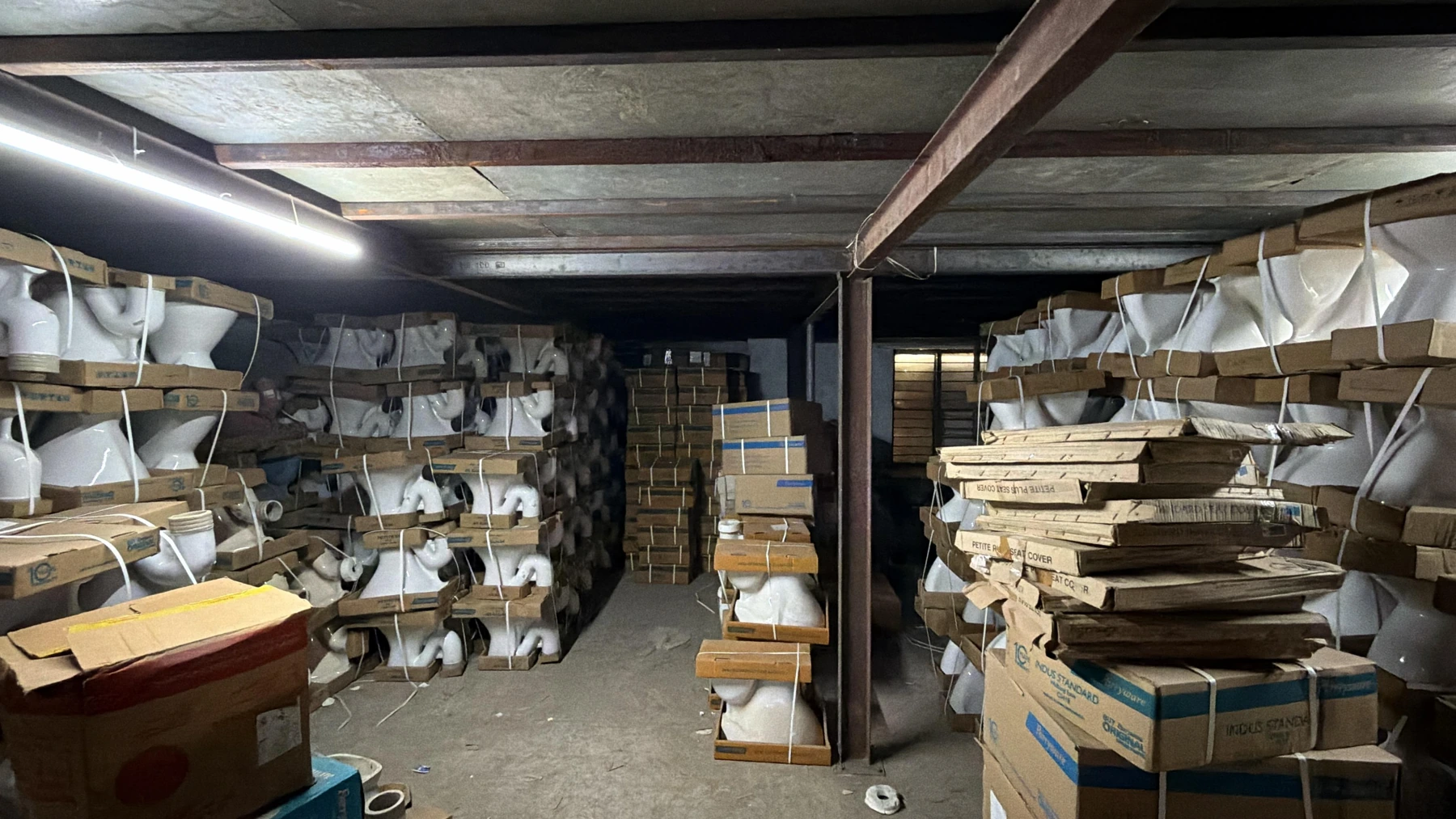 Sri Laxmi Sales Corporation fittings inventory — supplied company photograph