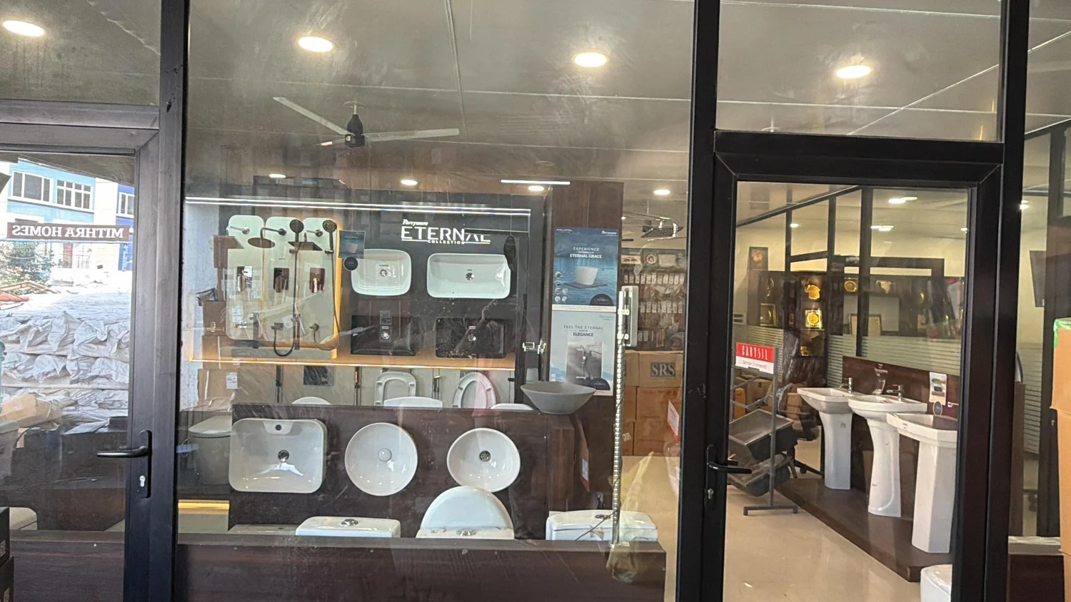 Company showroom