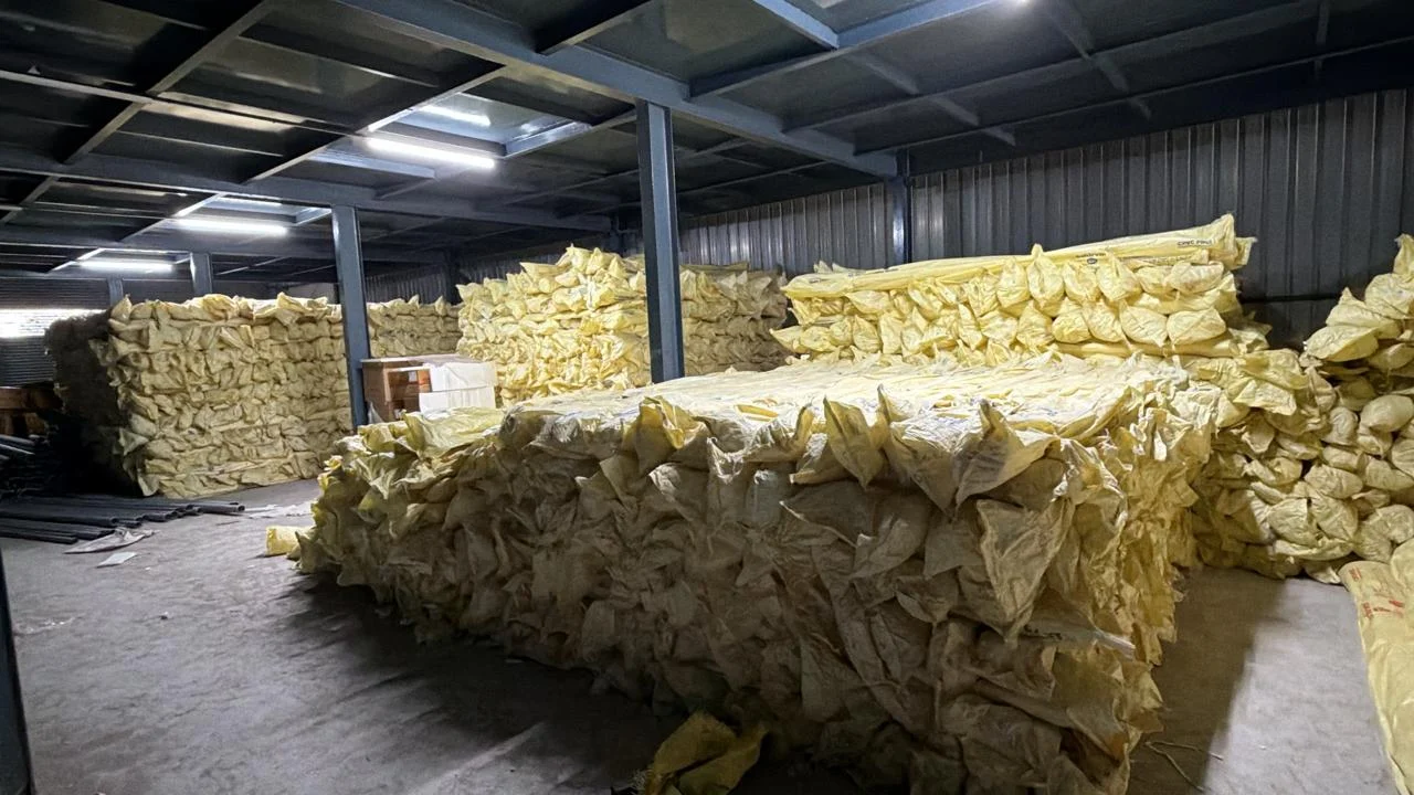 Pipe inventory in our warehouse