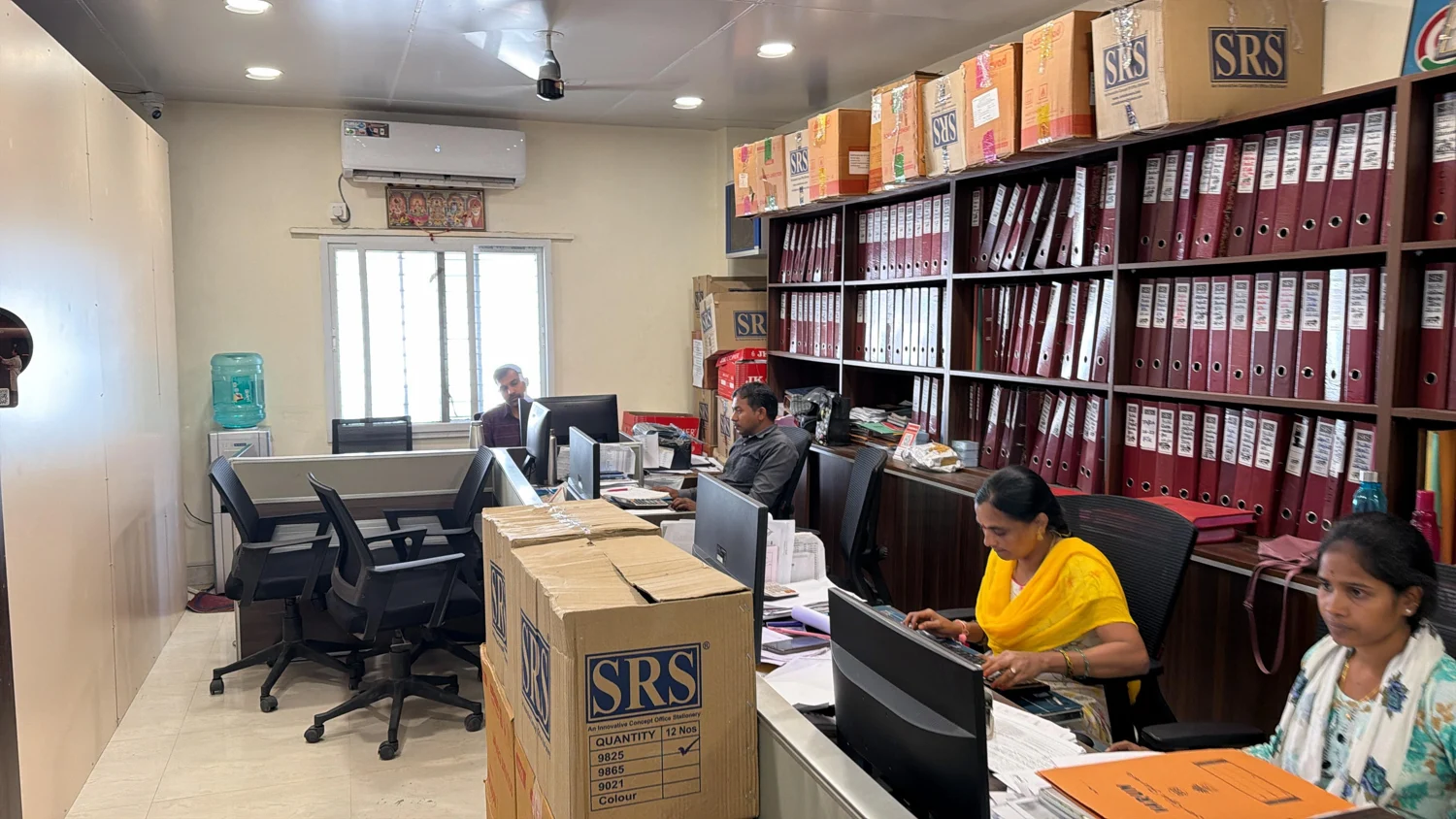 Sri Laxmi Sales Corporation office team at work