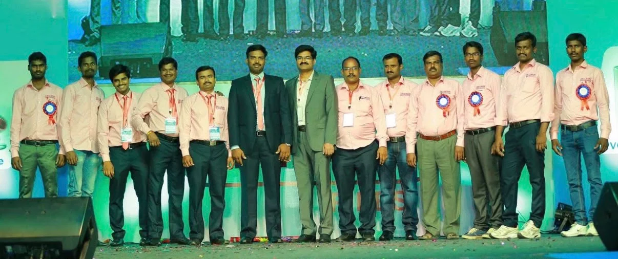 Sri Laxmi Sales Corporation team at a company event